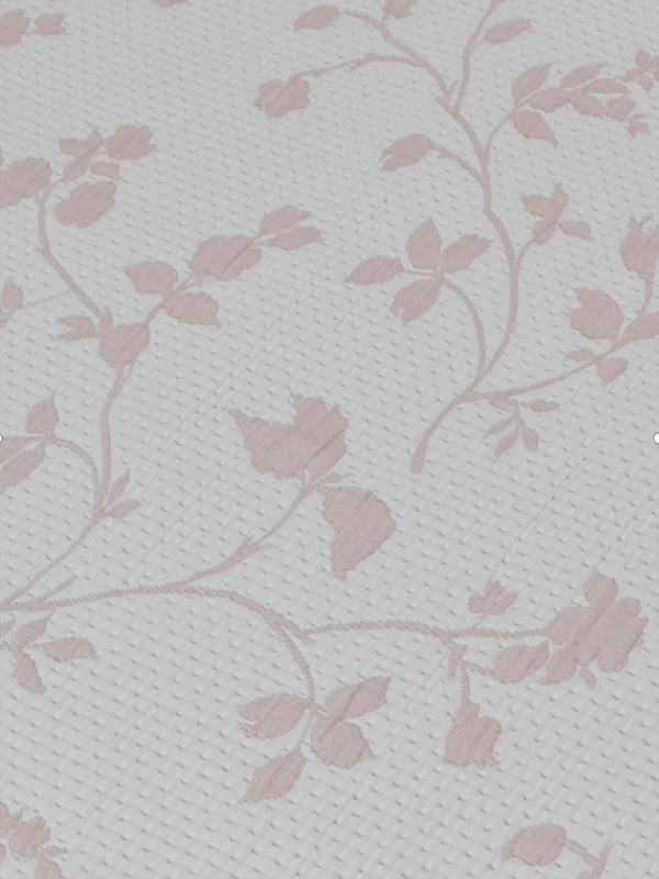 Tela jacquard de algodón y poliéster con árbol de flor de cerezo