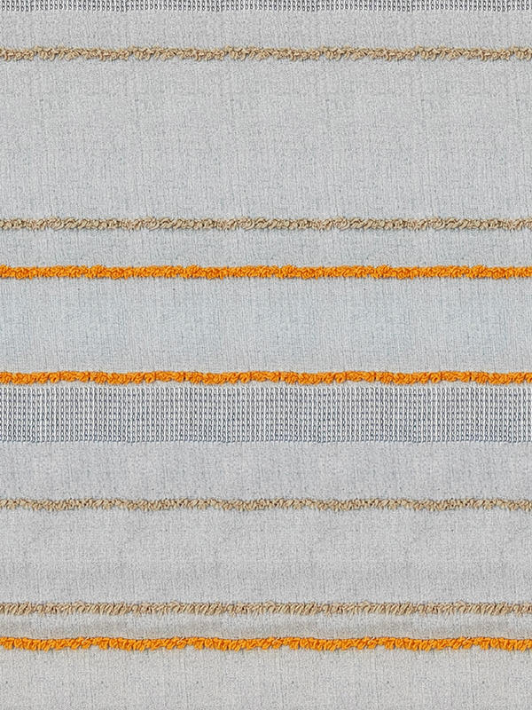 Letras de tejido jacquard de poliéster y algodón de primavera