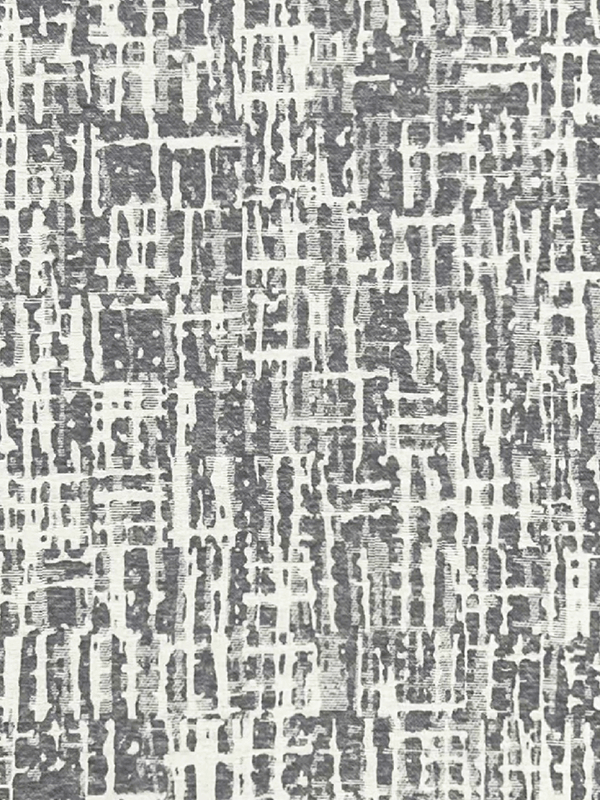 Tejido jacquard de algodón tejido en blanco y negro