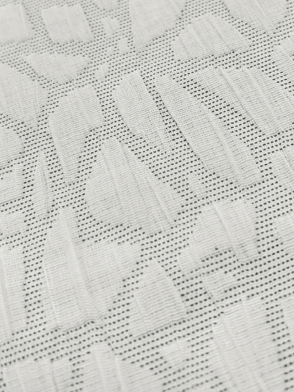 Tejido jacquard de poliéster y algodón Huazhu