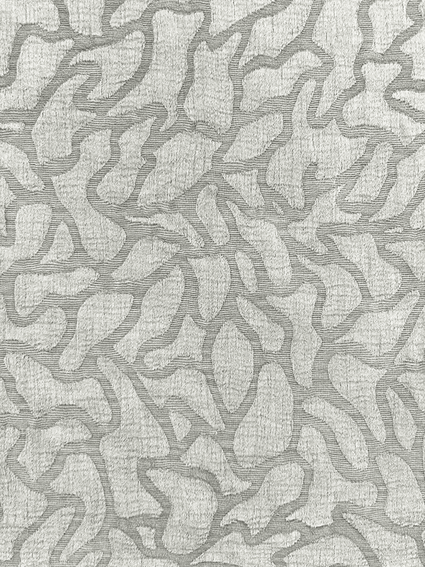 Tejido jacquard de poliéster-algodón selva coralina